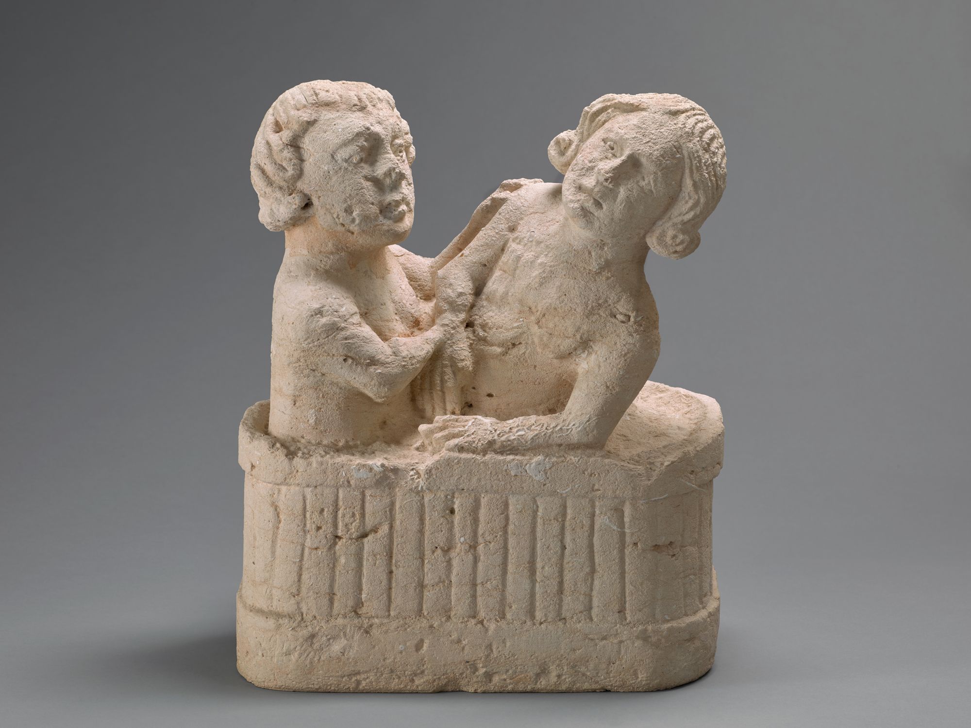 Enseigne d'étuve, musée d'histoire de Marseille, n° d'inv. 1983.7.130