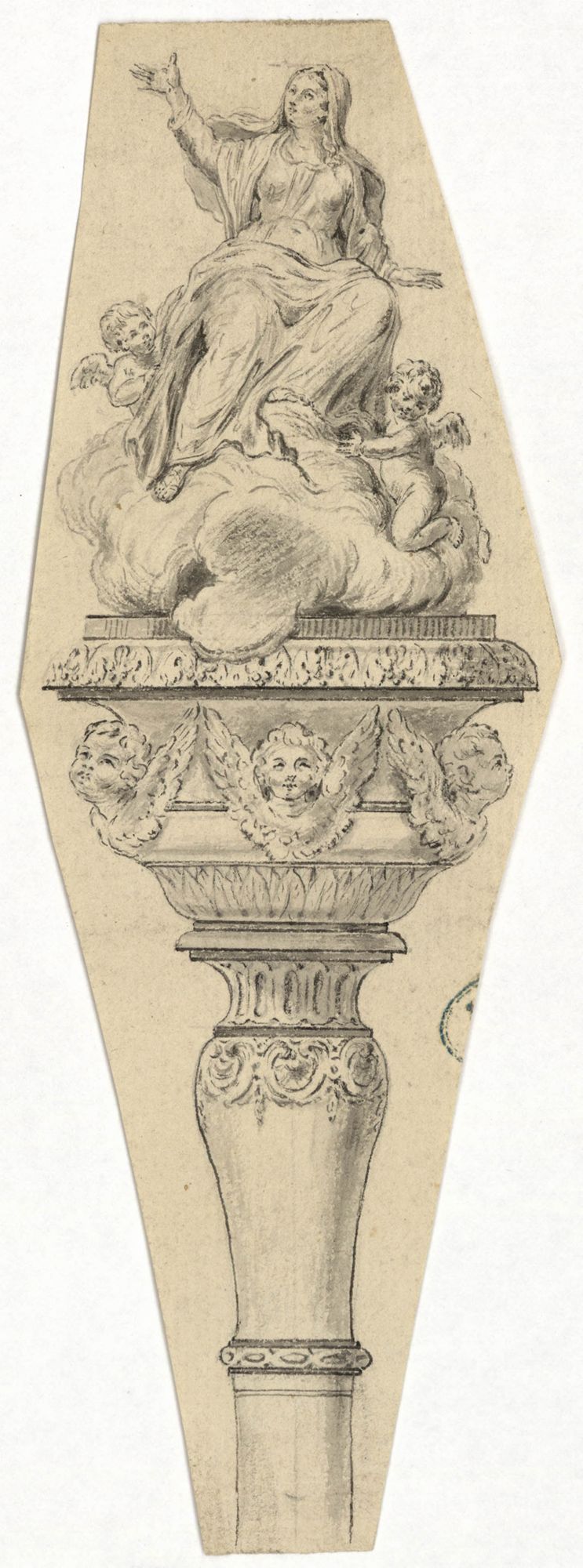 Cahier, Jean-Charles, Bâton pastoral, 19e siècle, 1ère moitié